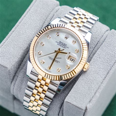 rolex date just 41 two tone|Rolex Datejust 28mm two tone.